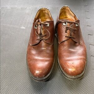 Stacy Adams Rich Brown Leather Oxfords